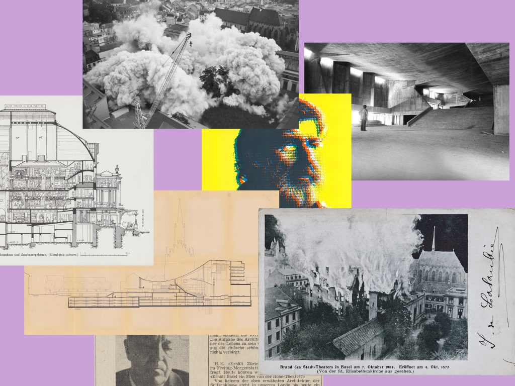 Image credits: Nachlass Lucius und Annemarie Burckhardt (UB Basel), Archiv Theater Basel, Staatsarchiv Basel-Stadt, Plakatsammlung der SfG Basel, Historisches Museum Basel